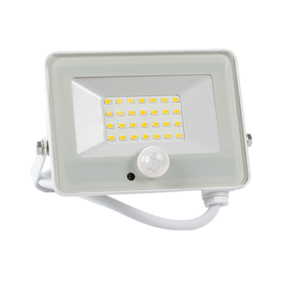 VEGA20 SLIM 20W LED REFLEKTOR WITH SENSOR 3000K BIJELI