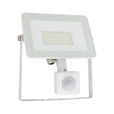 VEGA30 SLIM SMD 30W LED REFLEKTOR SA SENZOROM 4000K BIJELI