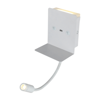 LED ZIDNA SVJETILJKA 6W 4000K WHITE