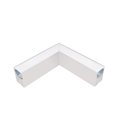 L-KUT ZA LED PROFILE S48 SERIJE BIJELI NADGRADNI