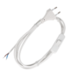 POWER CABLE H03VV-F 2G0,50MM? WITH SWITCH 2M WHITE