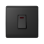 LONDON DOUBLE POLE SWITCH NEON 45A WHITE