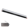UGRADNA LINEARNA SVJETILJKA EL-05 20W 3000K, CRNO BIJELA + PANIK MODUL