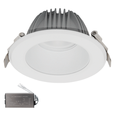 EL-6228 UGRADBENA LED USMJERENA SVJETILJKA 20W 3000K+PANIK MODUL