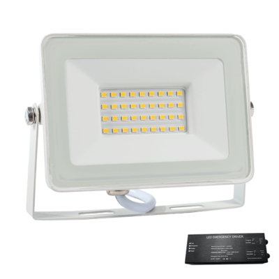 VEGA30SLIM SMD 30W LED REFLEKTOR 3000K BIJELI+PANIK MODUL