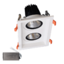 DVOSTRUKA LED USMJERENA SVJETILJKA 2X30W 230V 4000K BIJELA+PANIK MODUL