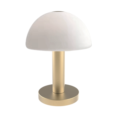 NOLA STOLNA LAMPA 1XG9 BIJELA/MJED S DIMMEROM