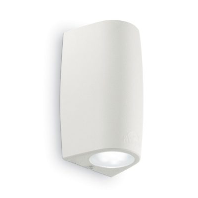 MARTA 90 2L BIJELA FROSTED GU10 LED 9W 4000K ZIDNA SVJETILJKA