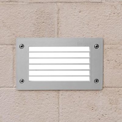 LETI 200 GL SIVA OPAL GX53 LED 3W 4000K UGRADNA ZIDNA SVJETILJKA