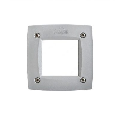 LETI 100 SQUARE ST SIVA OPAL GX53 LED 3W 4000K UGRADNA ZIDNA SVJETILJKA