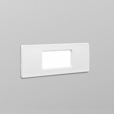 NINA 150 BIJELA ZIDNA UGRADNA LED SVJETILJKA IP55 SA LED ŽARULJOM R7S 4W 4000K