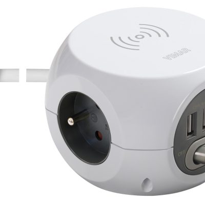 Utičnica mult.16A 3UT+3USB+int+bežično