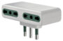 Višenamjenski adapter S17+4P17/11 bijeli