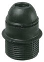 Grlo lampe E27 s čačkalicom i prekidačem, crno