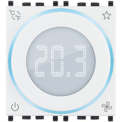 Termostat rotirajući KNX 2M bijeli