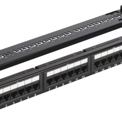 Panel 24 RJ45 Cat5e UTP 1u