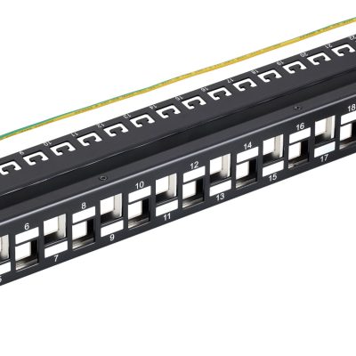 Panel 24 RJ45 Cat6A UTP 1u