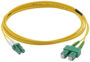 Kabel jednostrukog vlakna 9/125 SC/LC OS2 dupleks 2m