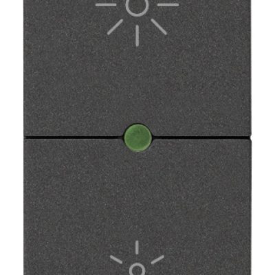 Dimmer MASTER 230V univ. karbonski mat