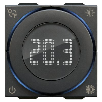Termostat s povezanim rotacijskim kotačem IoT2M ugljik