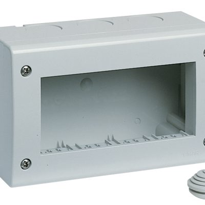 Kutija IP40 4M Idea/8000sp siva