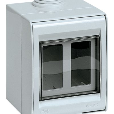 Kućište IP55 2M 8000 sivo