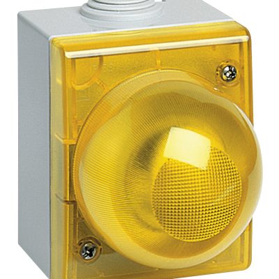 Signalizator IP55 žuti difuzor