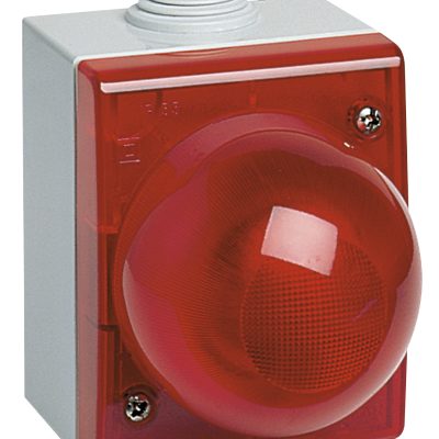 Signalizator IP55 crveni difuzor