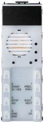 Jedinica 2F+ audio LED b.co 8 gumba