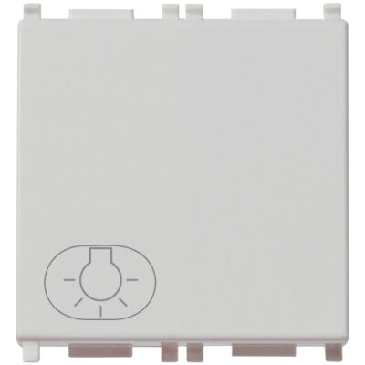 Gumb 1P NO 10A svjetlo 2M Silver