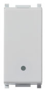 Gumbić 1P NC 10A Srebrni