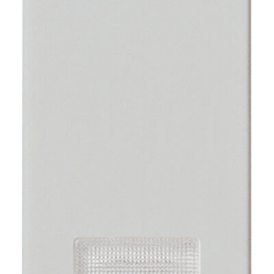Tipka 1M + difuzor Silver