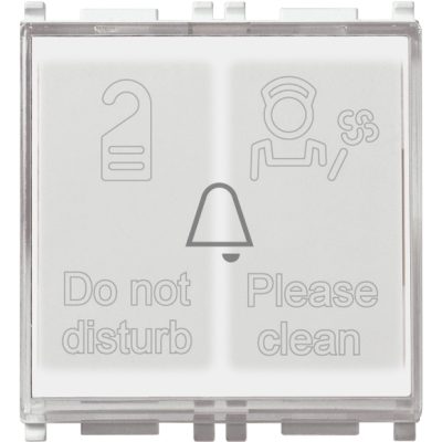 Dugme + 2 lampice hotela 230V