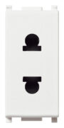 Utika SICURY 2P 16A USA+EU Ã¸4,8mm bijela