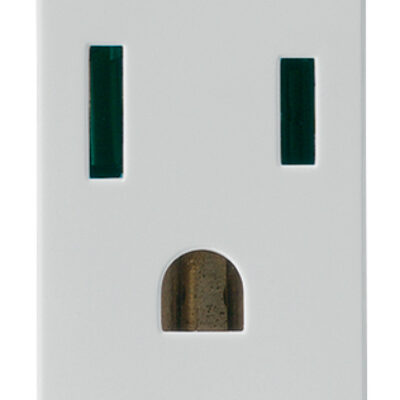Utikač SICURY 2P+T 15A USA+SASO Silver