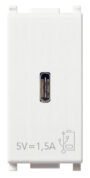 USB-C punjač 5V 1,5A 1M bijeli
