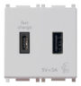 Punjač USB A+C 15W 3A 5V 2M Silver