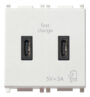 Napajanje USB C+C 15W 3A 5V 2M bijelo