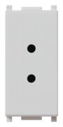 Utikač 2P 6A 24V SELV Silver