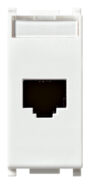Utičnica RJ45 Avaya Cat5e UTP bijela