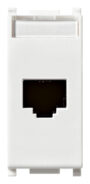 Utičnica RJ45 Netsafe Cat5e UTP bijela