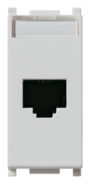 Utičnica RJ45 Netsafe Cat6 FTP Silver