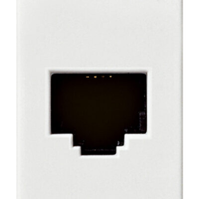 Utičnica RJ45 Netsafe Cat6A UTP bijela