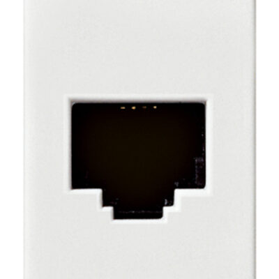Utičnica RJ45 Netsafe Cat6A FTP bijela