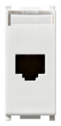 Utičnica RJ45 Netsafe Cat5e FTP 110 bijela