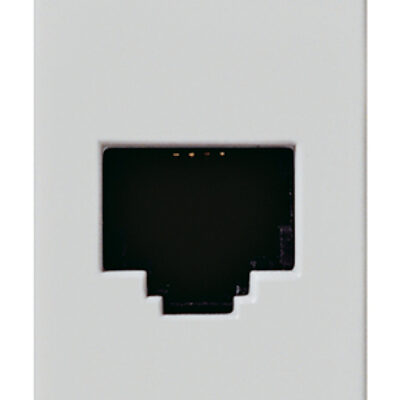 Utičnica RJ45 Netsafe Cat5e FTP 110 Srebrna