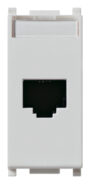 Utičnica RJ45 Netsafe Cat5e FTP 110 Srebrna