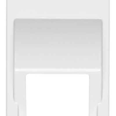 Adapter RJ45 nagnut bijeli