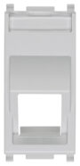 Adapter RJ45 nagnuto Silver