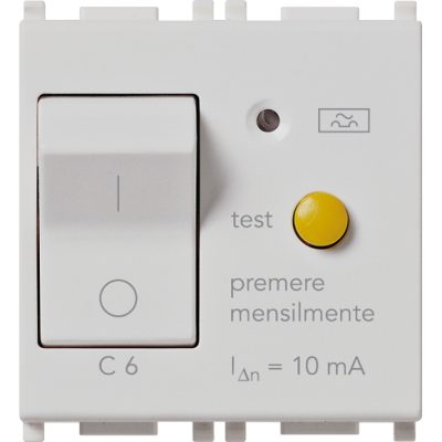 Prekidač MTDiff. 1P+N C6 10mA Srebrni